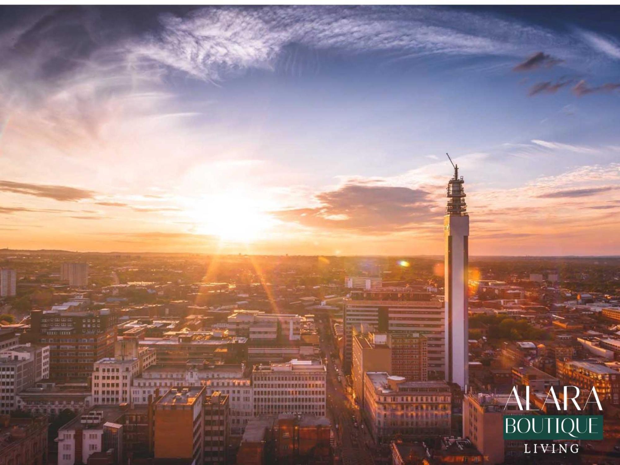 Luxury 3 Floor Townhouse Birmingham - Alara Boutique Living Leilighet Eksteriør bilde
